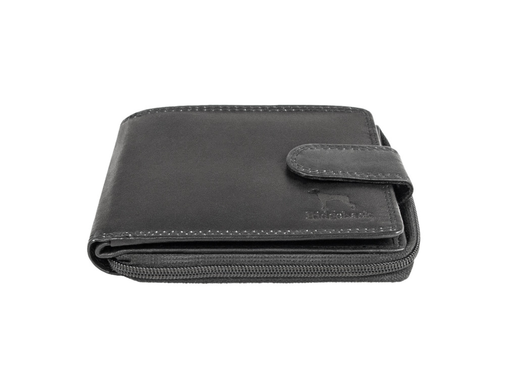 Кошелек кожаный мужской Ridgeback JBNC43MN Black (Черный) - Фото № 5