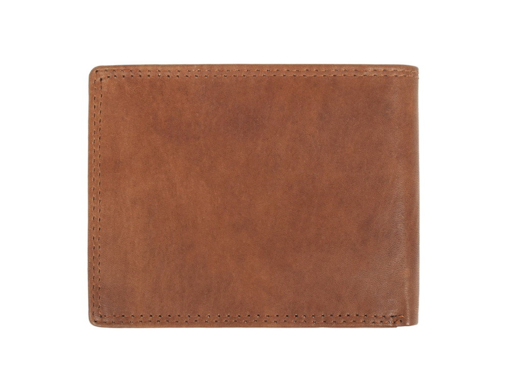 Кошелек кожаный мужской Ridgeback JBNC 39MN Tan (Рыжий) - Фото № 2