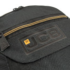 Большой текстильный рюкзак с тремя отделениями JCB BP16 (Black/Yellow) - Фото № 108