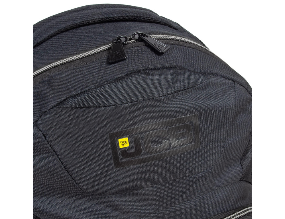 Рюкзак текстильний большого размера JCB BP17 (Black/Grey) - Фото № 7