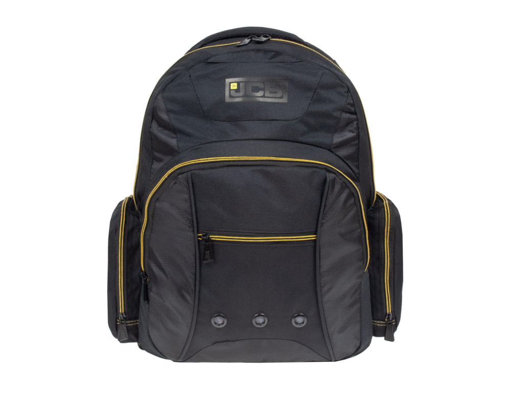 Рюкзак текстильний большого размера JCB BP17 (Black/Yellow) - Фото № 1 Рюкзак текстильний большого размера JCB BP17 (Black/Yellow) - Фото № 1