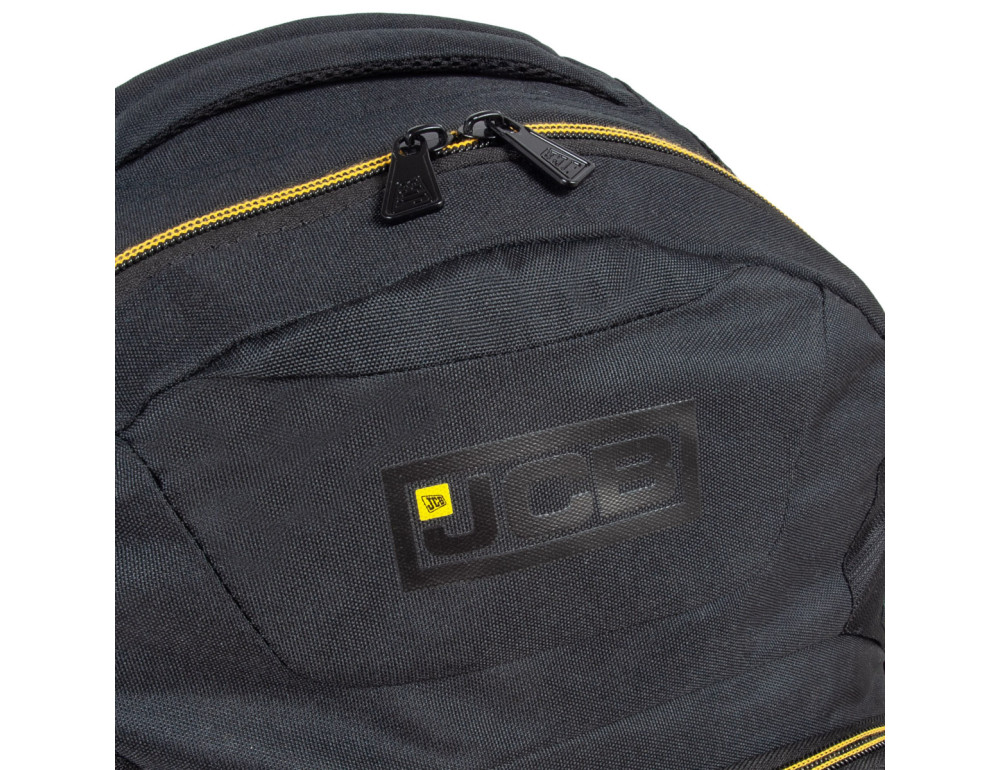 Рюкзак текстильний большого размера  JCB BP17 (Black/Yellow) - Фото № 7