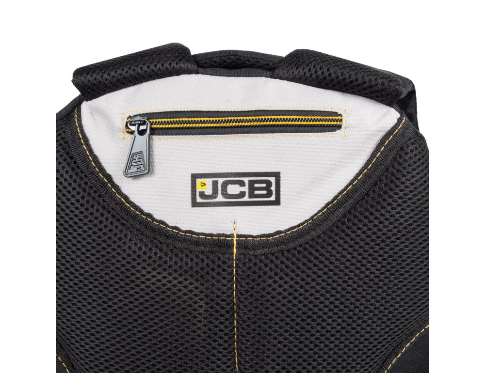 Рюкзак текстильний большого размера  JCB BP17 (Black/Yellow) - Фото № 8