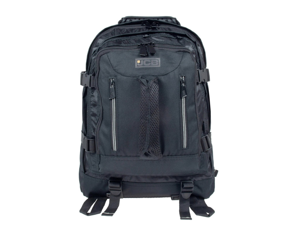 Рюкзак текстильний большого размера JCB BP18 (Black/Grey) - Фото № 1 Рюкзак текстильний большого размера JCB BP18 (Black/Grey) - Фото № 1