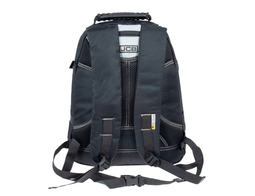 Рюкзак текстильний большого размера JCB BP18 (Black/Grey) - Фото № 4