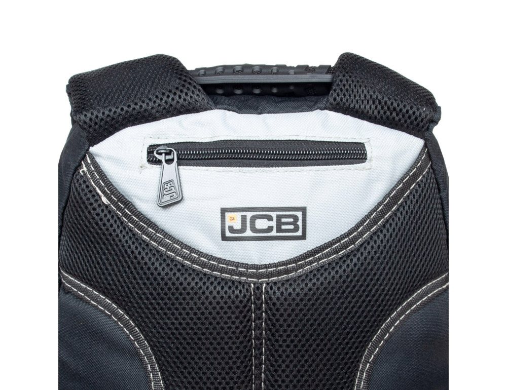 Рюкзак текстильний большого размера JCB BP18 (Black/Grey) - Фото № 10
