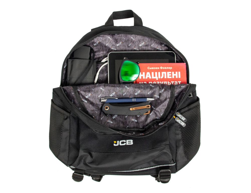 Чоловічий рюкзак з текстилю JCB BP64 (Black) - Фотографія № 8