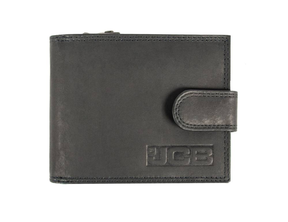 Кошелек кожаный мужской JCB NC45MN Black (Черный) - Фото № 1 Кошелек кожаный мужской JCB NC45MN Black (Черный) - Фото № 1
