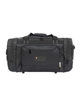 Тканевая дорожная сумка огромного размера JCB 19 (Black/Grey)