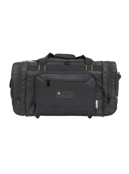 Тканевая дорожная сумка большого размера JCB 19 (Black/Yellow)