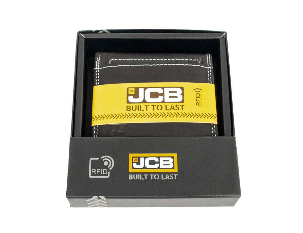 Кошелек кожаный мужской JCB NC52MN Black (Черный) - Фото № 5
