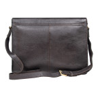 Чоловіча шкіряна сумка через плече із клапаном Ashwood Leather Josh Dark Brown - Фотографія № 103 Чоловіча шкіряна сумка через плече із клапаном Ashwood Leather Josh Dark Brown - Фотографія № 103