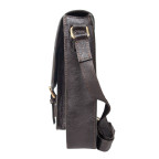 Чоловіча шкіряна сумка через плече із клапаном Ashwood Leather Josh Dark Brown - Фотографія № 104 Чоловіча шкіряна сумка через плече із клапаном Ashwood Leather Josh Dark Brown - Фотографія № 104