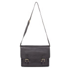 Чоловіча шкіряна сумка через плече із клапаном Ashwood Leather Josh Dark Brown - Фотографія № 105 Чоловіча шкіряна сумка через плече із клапаном Ashwood Leather Josh Dark Brown - Фотографія № 105