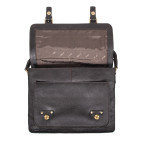 Чоловіча шкіряна сумка через плече із клапаном Ashwood Leather Josh Dark Brown - Фотографія № 108 Чоловіча шкіряна сумка через плече із клапаном Ashwood Leather Josh Dark Brown - Фотографія № 108