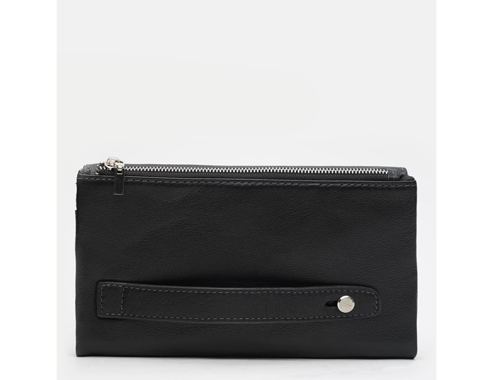 Чоловічий шкіряний клатч Ricco Grande K1081014 Black - Фотографія № 3