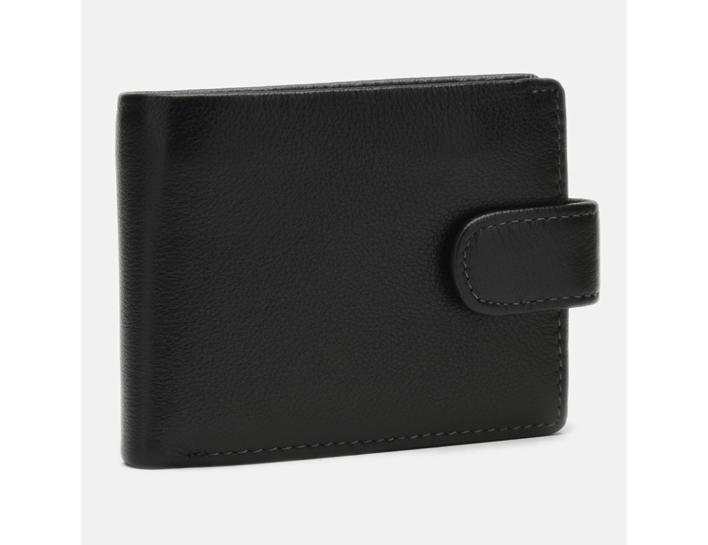 Чоловічий шкіряний гаманець Ricco Grande K11077-black - Фотографія № 2