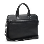 Мужская деловая сумка из натуральной кожи Ricco Grande K117610-black - Фото № 100