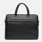 Мужская деловая сумка из натуральной кожи Ricco Grande K117610-black - Фото № 102