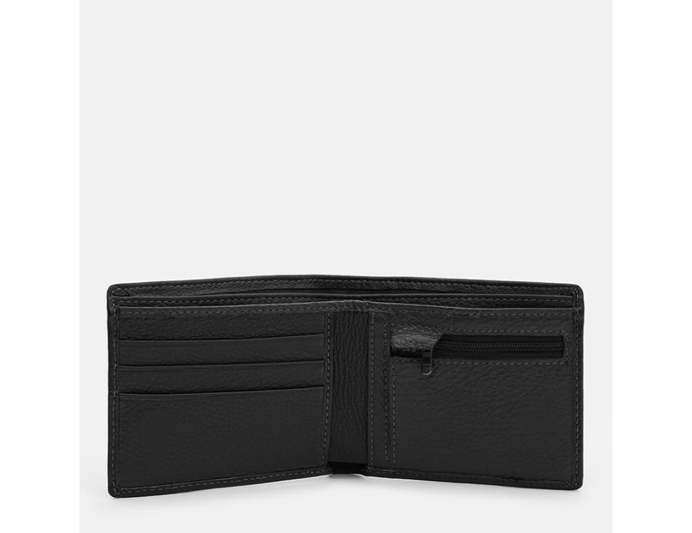 Чоловіче шкіряне портмоне Ricco Grande K12020-3bl-black - Фотографія № 4