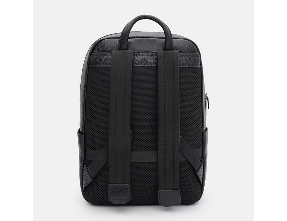 Мужской кожаный рюкзак Ricco Grande K12023-16b-black - Фото № 3