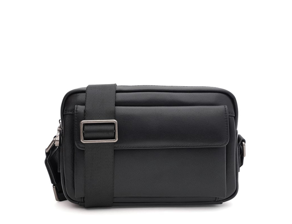 Мужская кожаная сумка Ricco Grande K12030-3bl-black - Фото № 2