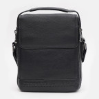 Чоловіча шкіряна сумка через плече Ricco Grande K12042-black - Фотографія № 101