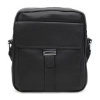 Чоловіча шкіряна сумка через плече Ricco Grande K12043 Black - Фотографія № 100