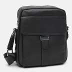 Чоловіча шкіряна сумка через плече Ricco Grande K12043 Black - Фотографія № 102