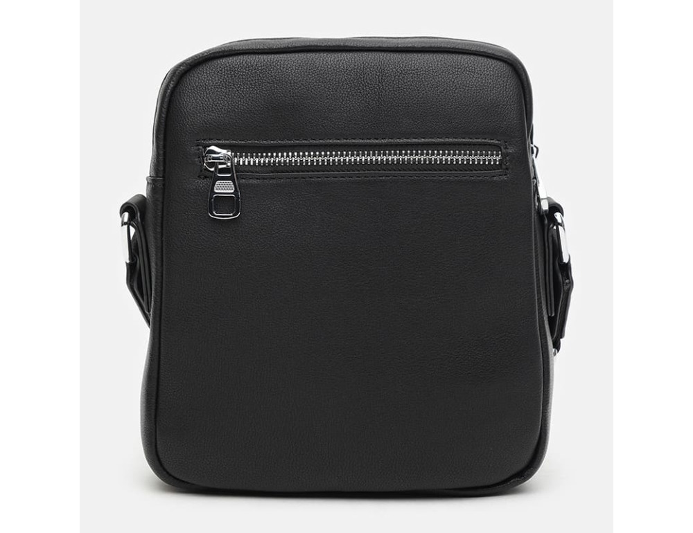 Чоловіча шкіряна сумка через плече Ricco Grande K12043 Black - Фотографія № 4