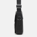 Чоловіча шкіряна сумка через плече Ricco Grande K12043 Black - Фотографія № 104