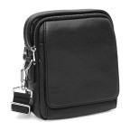 Чоловіча шкіряна сумка через плече Ricco Grande K12053 Black - Фотографія № 100