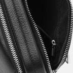 Чоловіча шкіряна сумка через плече Ricco Grande K12053 Black - Фотографія № 104