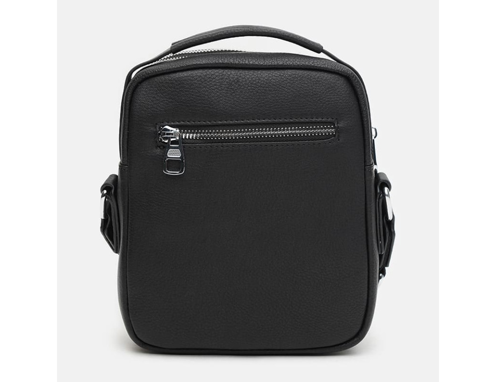 Чоловіча шкіряна барсетка Ricco Grande K12061 Black - Фотографія № 4