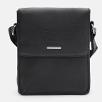 Чоловіча шкіряна сумка через плече Ricco Grande K12062bl-black - Фотографія № 101