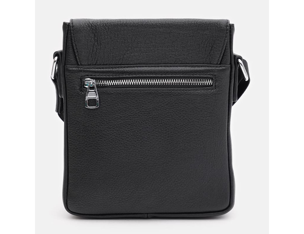Чоловіча шкіряна сумка через плече Ricco Grande K12062bl-black - Фотографія № 3