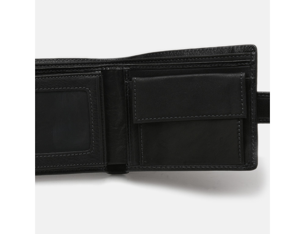 Чоловіче шкіряне портмоне Ricco Grande K1208-black - Фотографія № 4