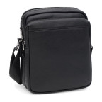 Чоловіча шкіряна сумка через плече Ricco Grande K12140-black - Фотографія № 100