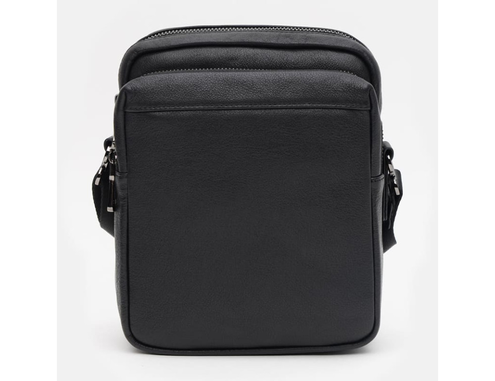 Чоловіча шкіряна сумка через плече Ricco Grande K12140-black - Фотографія № 2