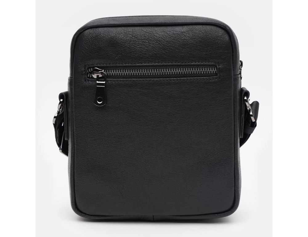 Чоловіча шкіряна сумка через плече Ricco Grande K12140-black - Фотографія № 3