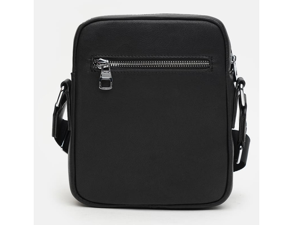 Чоловіча шкіряна сумка через плече Ricco Grande K12141bl-black - Фотографія № 3