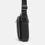 Чоловіча шкіряна сумка через плече Ricco Grande K13021‑1BL Black - Фотографія № 103