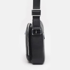 Горизонтальный мужской мессенджер из натуральной кожи Ricco Grande K13021a-black - Фото № 103