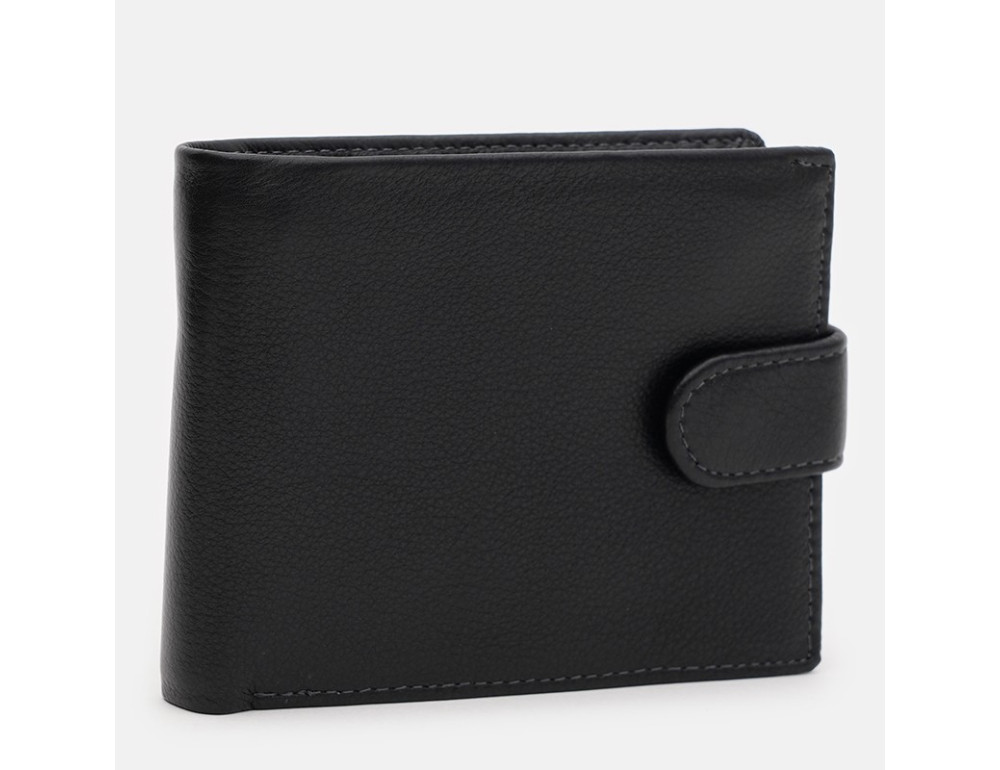 Чоловіче шкіряне портмоне Ricco Grande K1538bl-black - Фотографія № 2