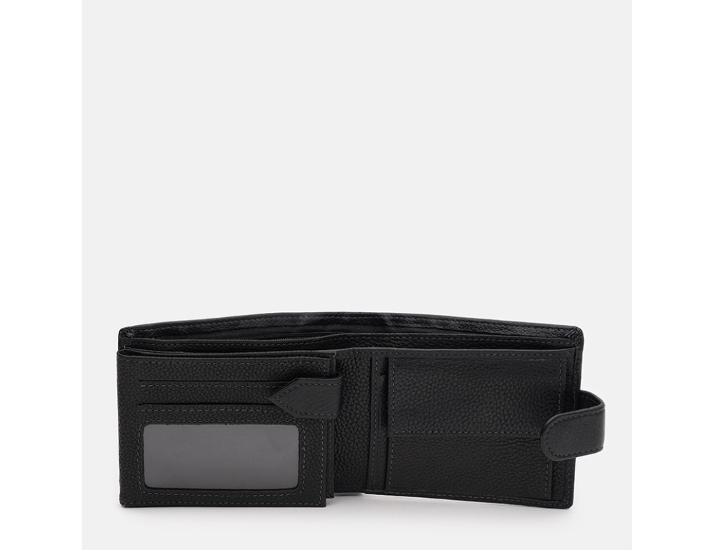 Чоловіче шкіряне портмоне Ricco Grande K1538bl-black - Фотографія № 4