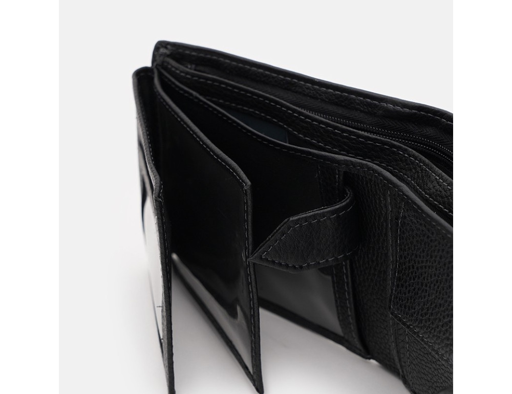 Чоловіче шкіряне портмоне Ricco Grande K1538bl-black - Фотографія № 6