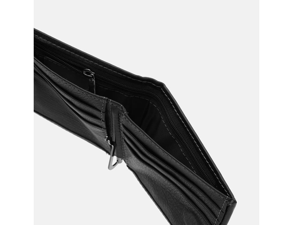 Чоловіче шкіряне портмоне Ricco Grande K1555-15bl-black - Фотографія № 6