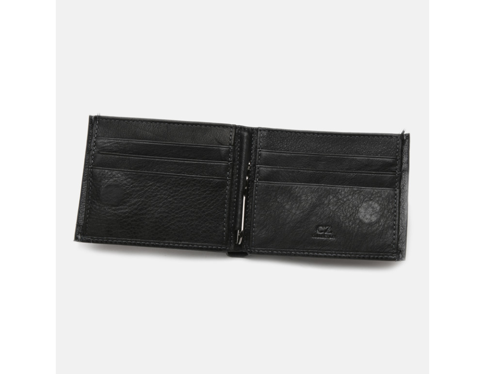 Мужской кожаный кошелек Ricco Grande K1555-9-black - Фото № 4
