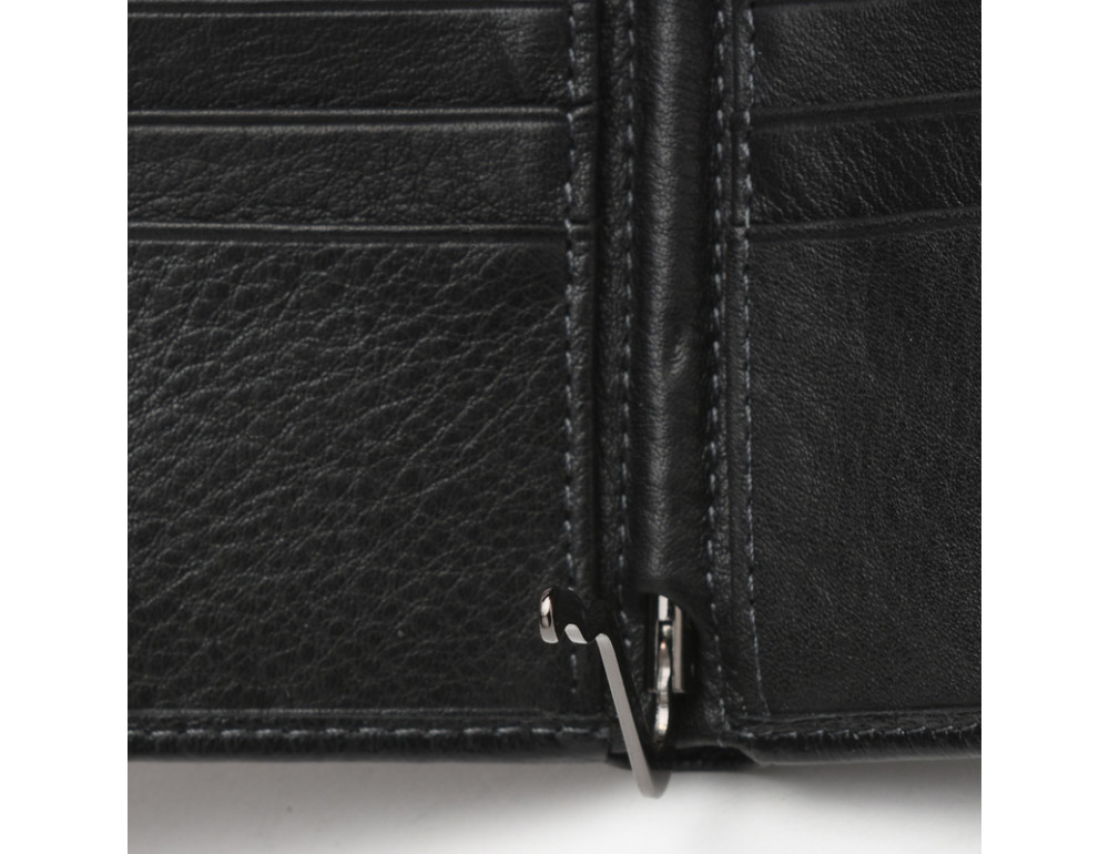 Мужской кожаный кошелек Ricco Grande K1555-9-black - Фото № 6