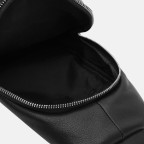 Чоловічий шкіряний рюкзак‑слінг Ricco Grande K16040 Black - Фотографія № 104